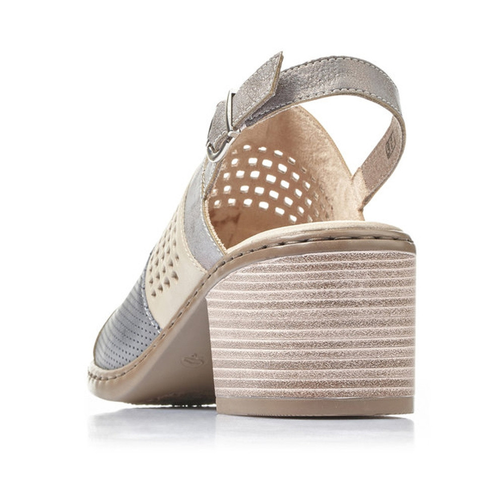 detail Dámské sandály RIEKER RIE-10200439-S1 šedá