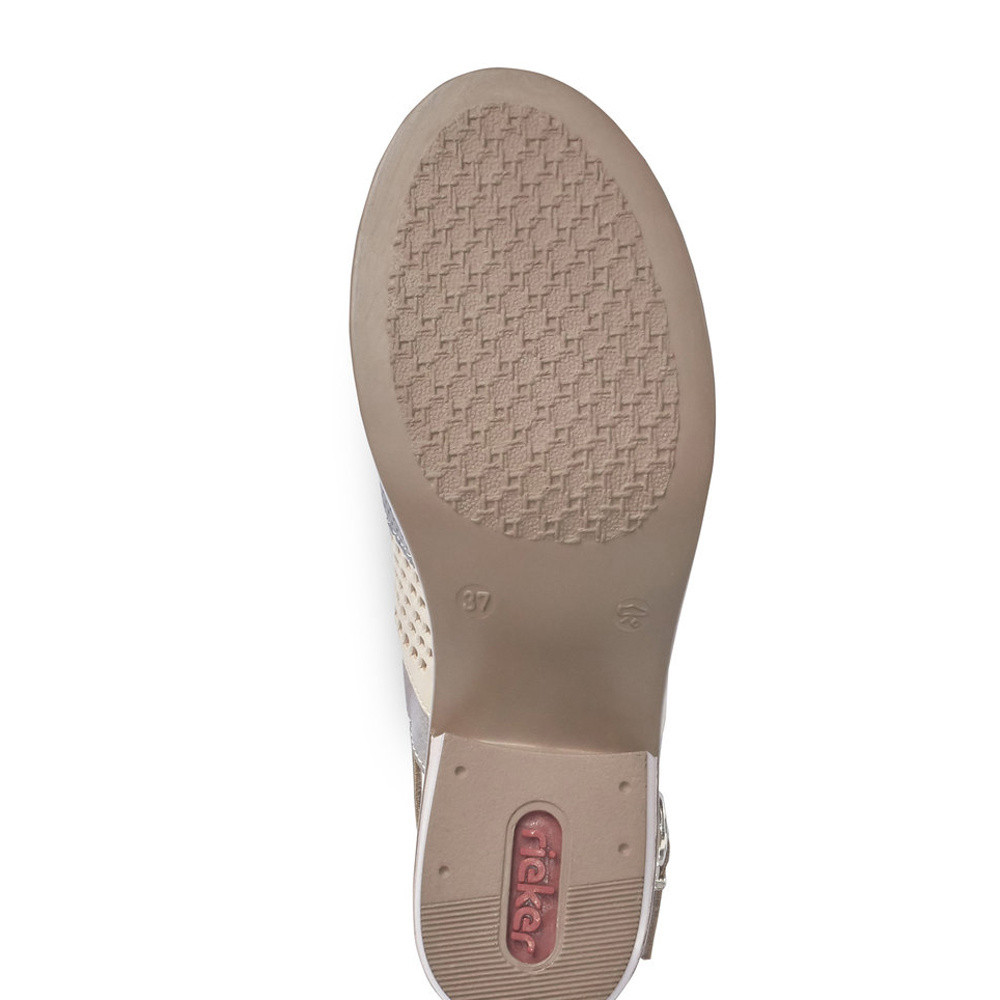 detail Dámské sandály RIEKER RIE-10200439-S1 šedá