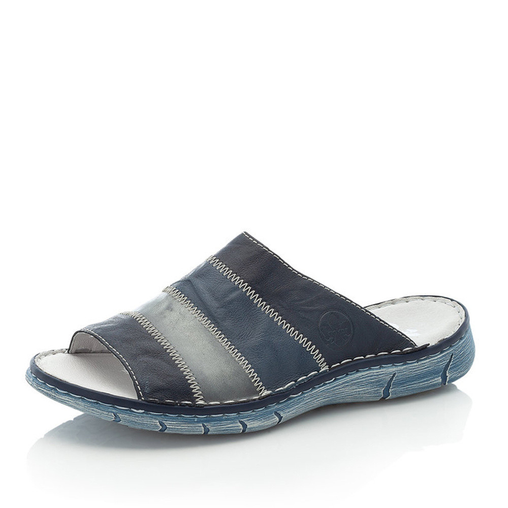 detail Dámské nazouváky RIEKER RIE-10200444-S1 modrá