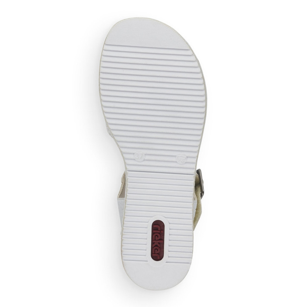 detail Dámské sandály RIEKER V3626-80 bílá S1