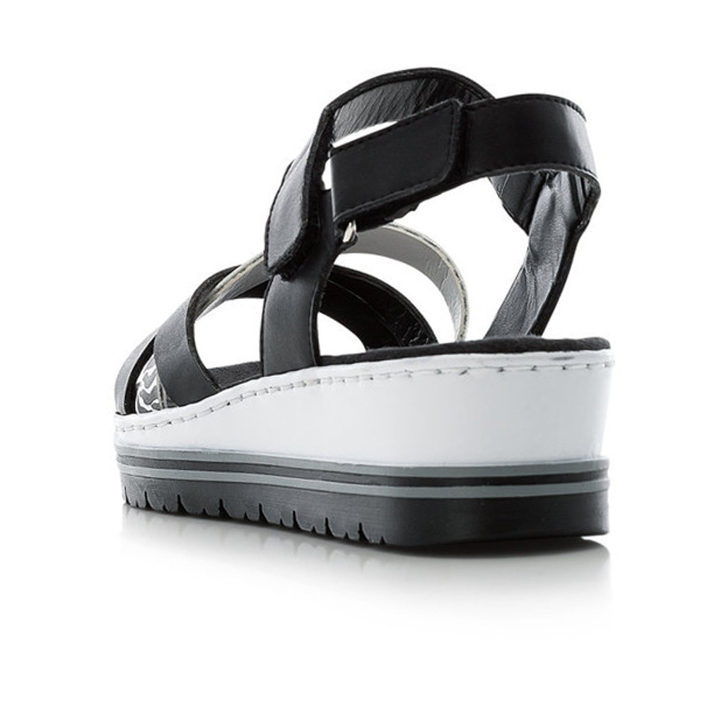 detail Dámské sandály RIEKER RIE-10200505-S1 černá