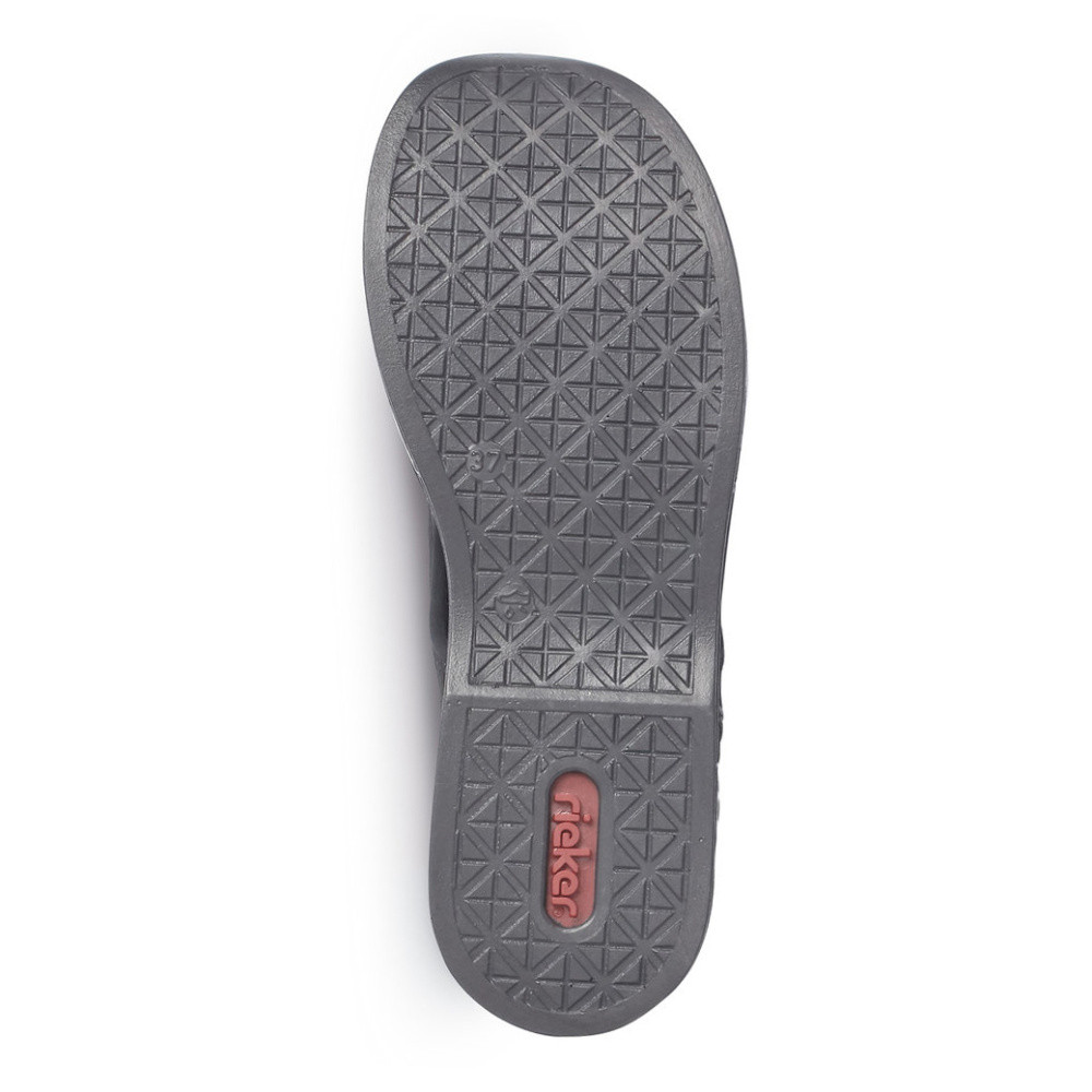 detail Dámské sandály RIEKER V59B5-00 černá S4