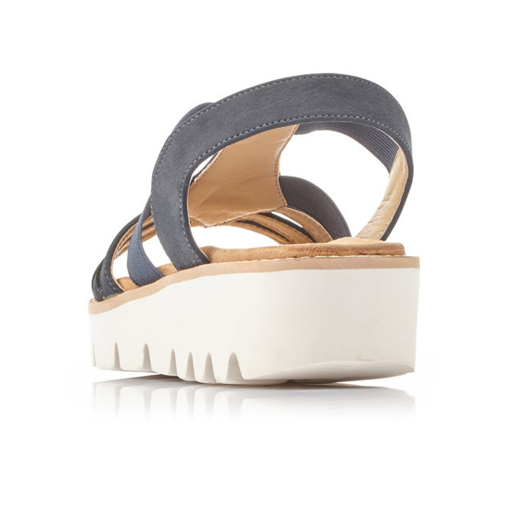 detail Dámské sandály RIEKER V7371-14 modrá S1