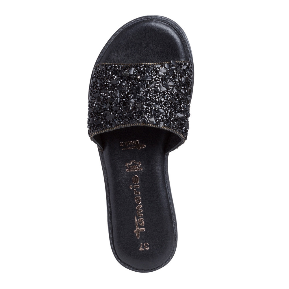 detail Dámské nazouváky TAMARIS 27117-26-047 černá S1