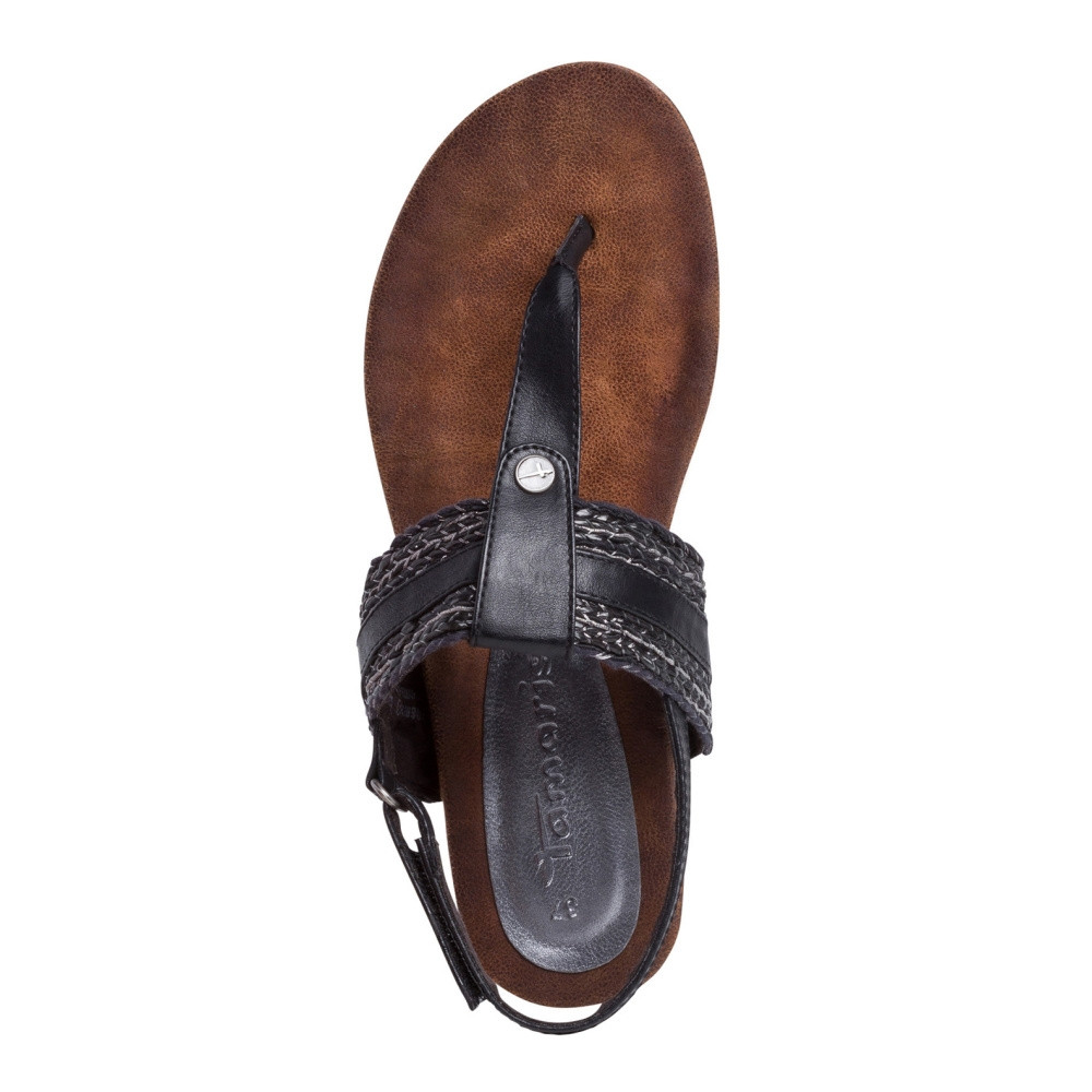 detail Dámské sandály TAMARIS TAM-10200642-S1 černá