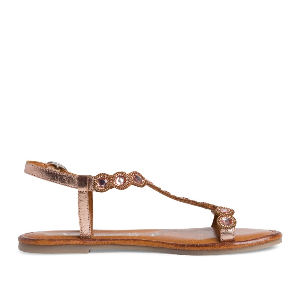 detail Dámské sandály TAMARIS TAM-10200656-S1 zlatá