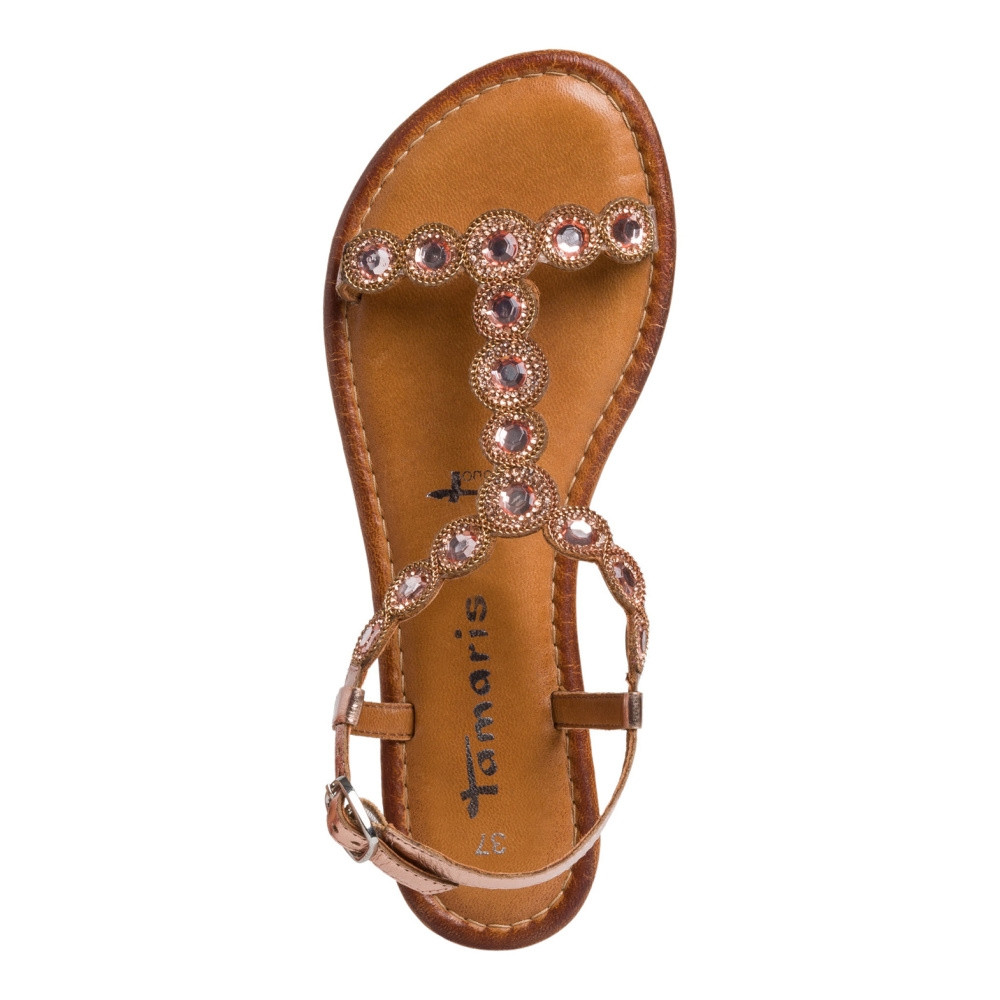 detail Dámské sandály TAMARIS TAM-10200656-S1 zlatá