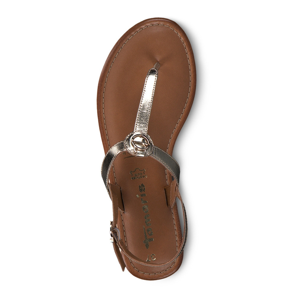 detail Dámské sandály TAMARIS 28130-26-965 zlatá S1