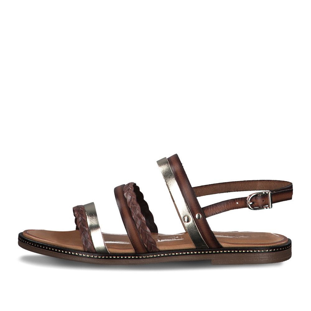 detail Dámské sandály TAMARIS 28141-26-392 hnědá S1