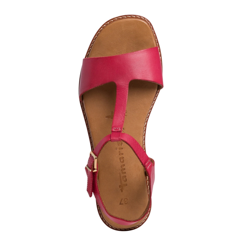 detail Dámské sandály TAMARIS TAM-10200685-S1 červená