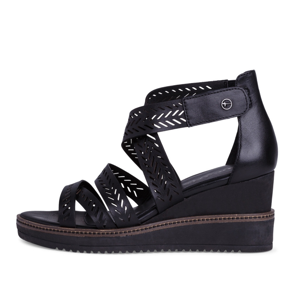 detail Dámské sandály TAMARIS 28352-26-001 černá S1