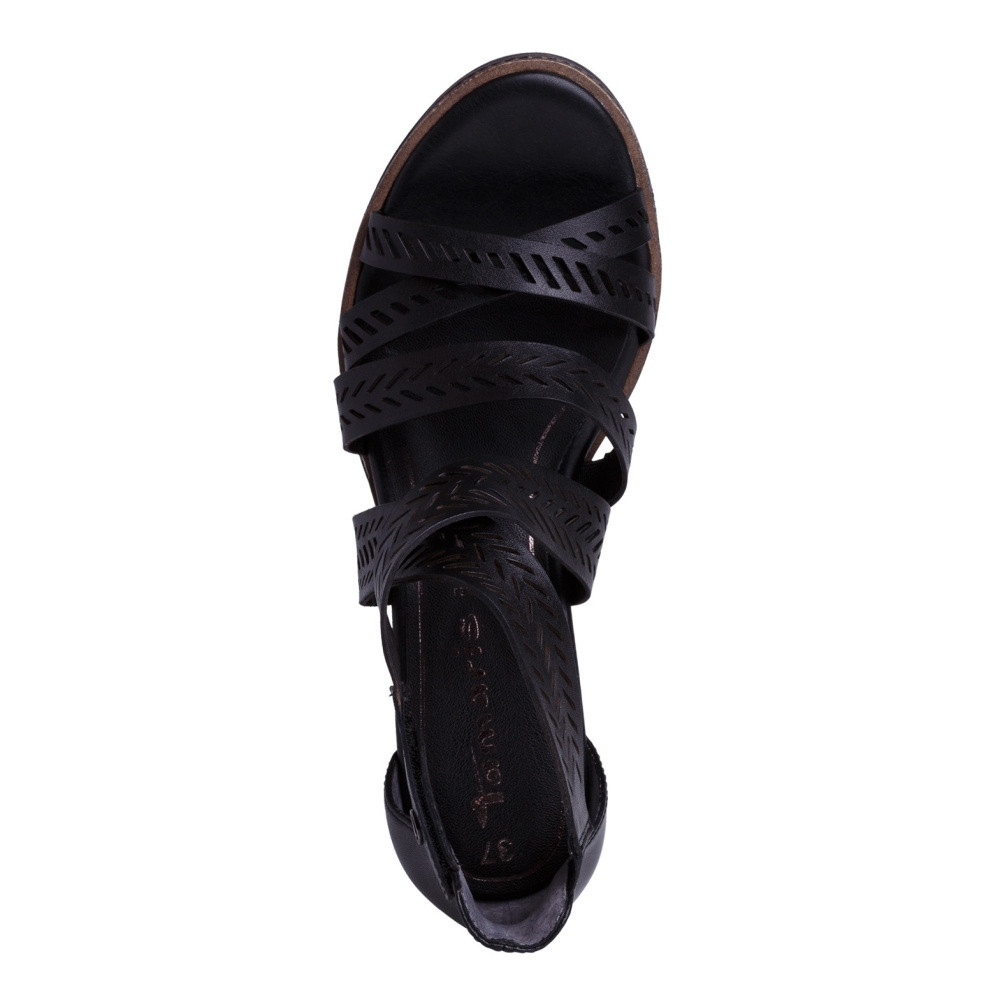 detail Dámské sandály TAMARIS 28352-26-001 černá S1