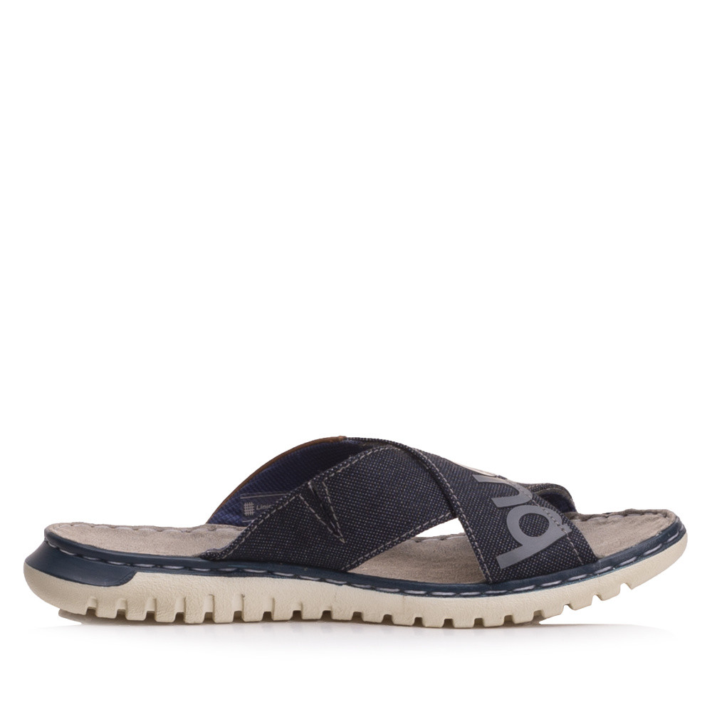 detail Pánské nazouváky BUGATTI 70785-4100 modrá S1