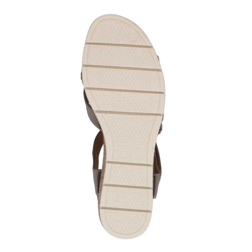 detail Dámské sandály CAPRICE CAP-10200820-S1 zlatá