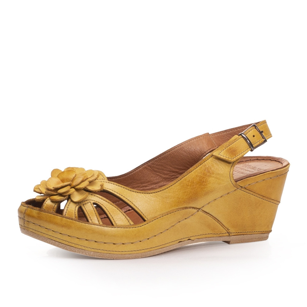 detail Dámské sandály IBERIUS IBE-10200843-S1 žlutá