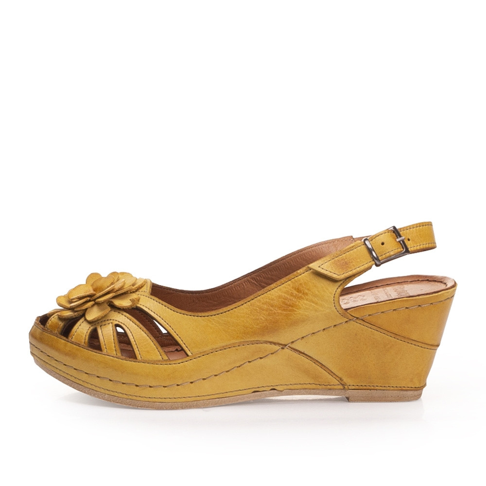 detail Dámské sandály IBERIUS IBE-10200843-S1 žlutá