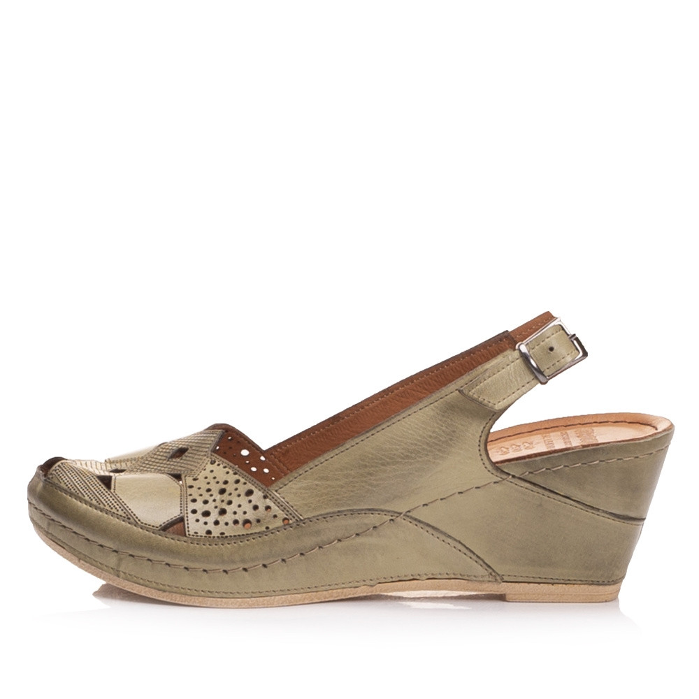 detail Dámské sandály IBERIUS IBE-10200847-S1 zelená