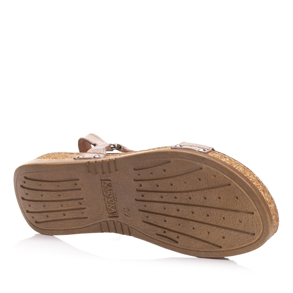 detail Dámské sandály IBERIUS 203-526 béžová S1