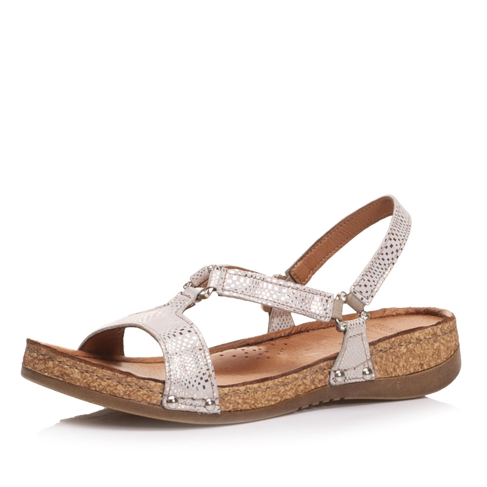 detail Dámské sandály IBERIUS 203-642 stříbrná S1