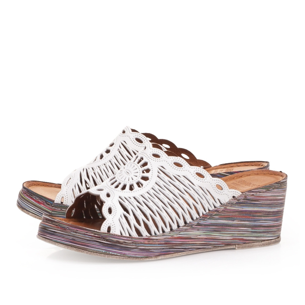 detail Dámské nazouváky IBERIUS IBE-10200861-S1 bílá