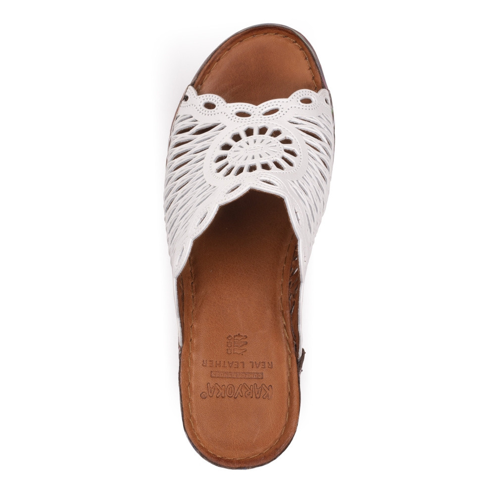 detail Dámské nazouváky IBERIUS IBE-10200861-S1 bílá