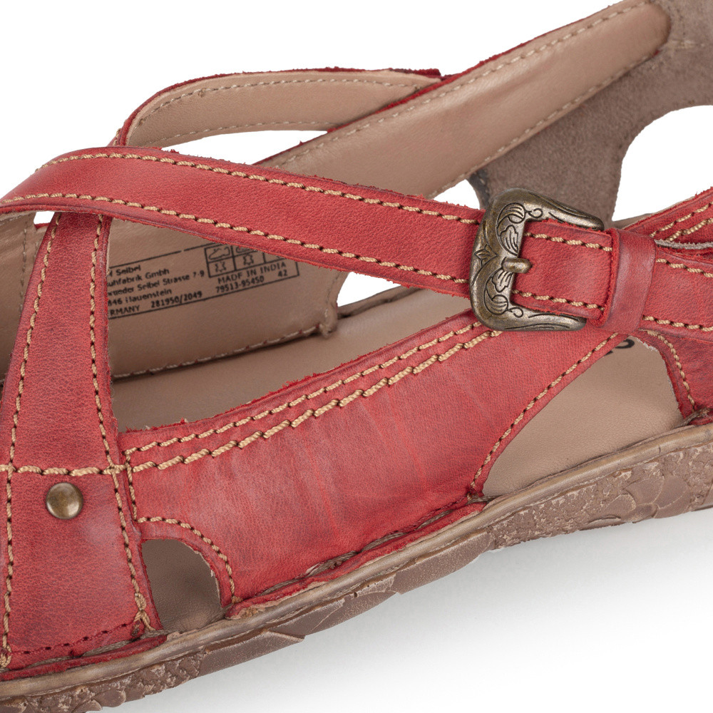 detail Dámské sandály JOSEF SEIBEL 79513 červená S4