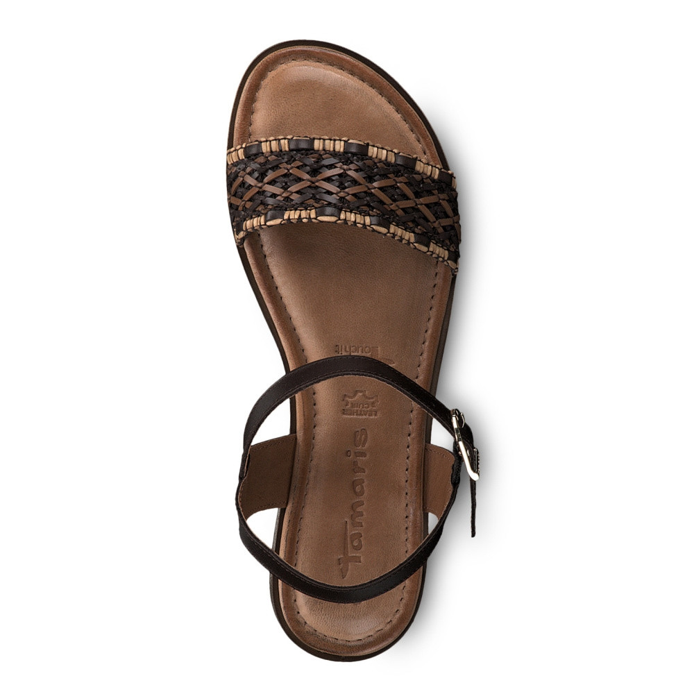 detail Dámské sandály TAMARIS TAM-10200915-S1 hnědá
