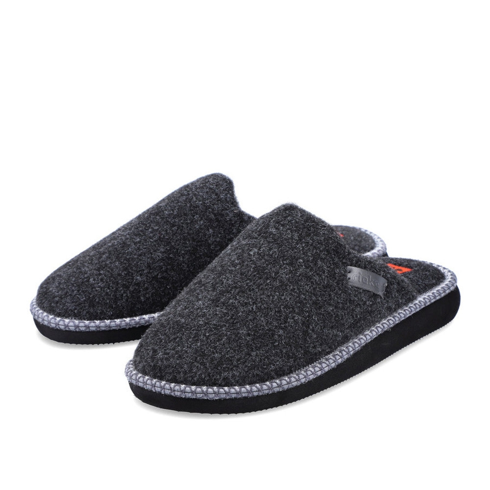 detail Dámské nazouváky RIEKER RIE-10200936-W1 šedá