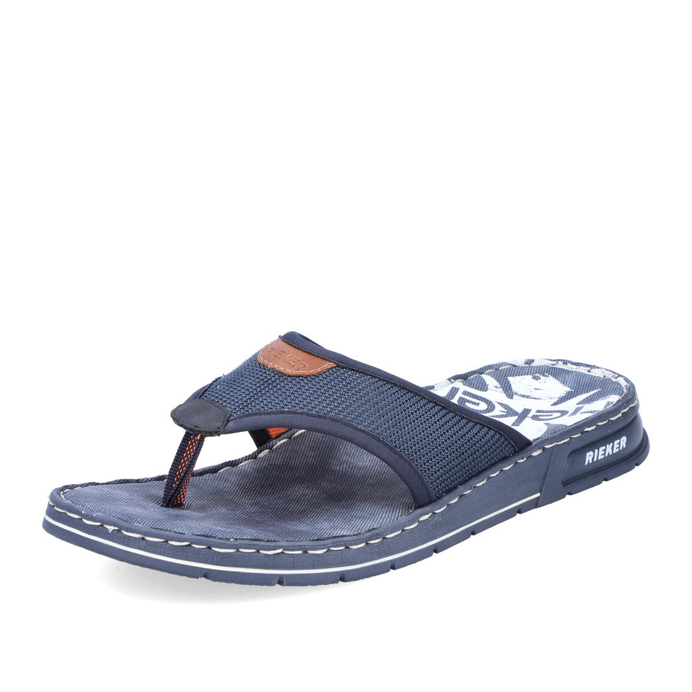 detail Pánské žabky RIEKER RIE-10200961-S2 modrá