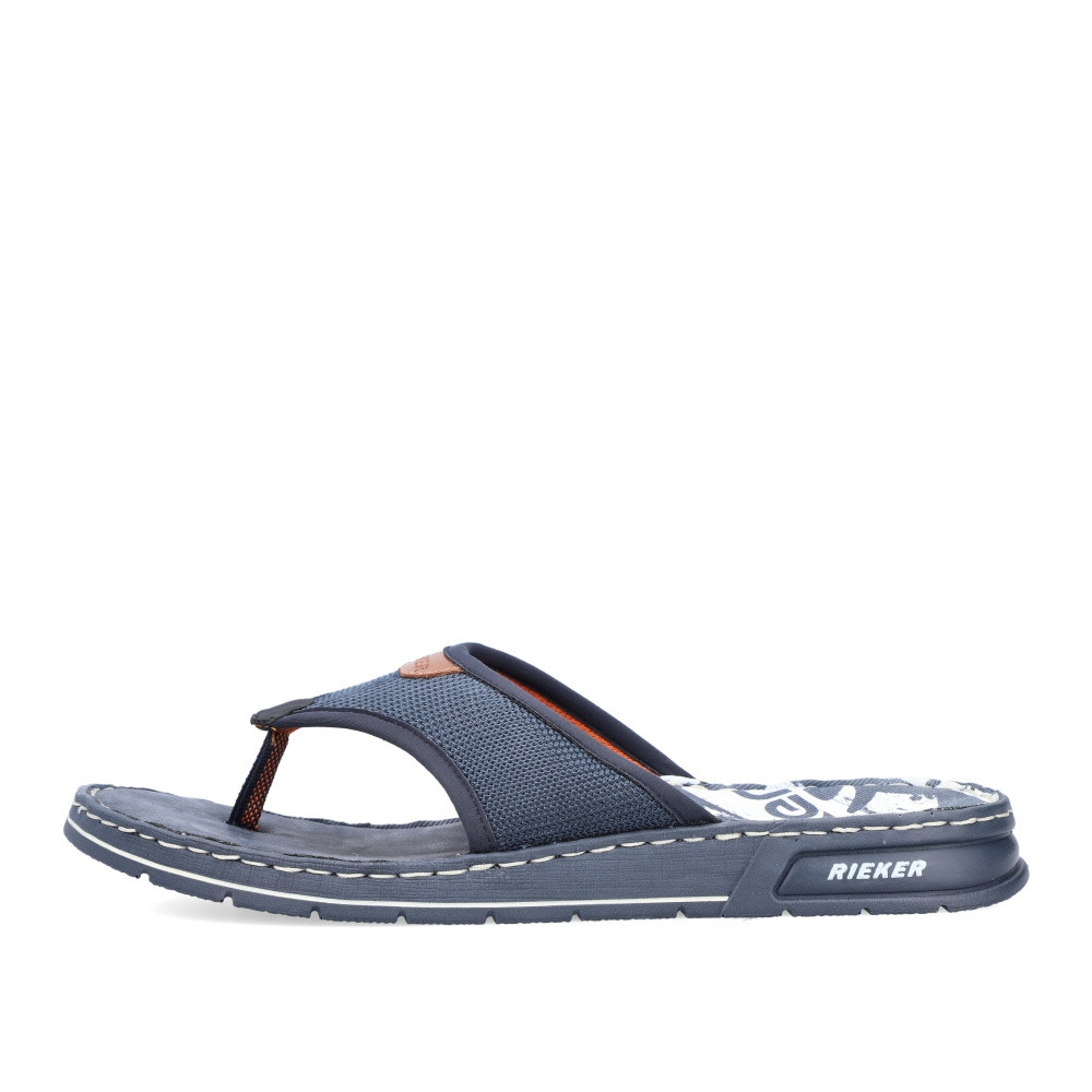 detail Pánské žabky RIEKER RIE-10200961-S2 modrá