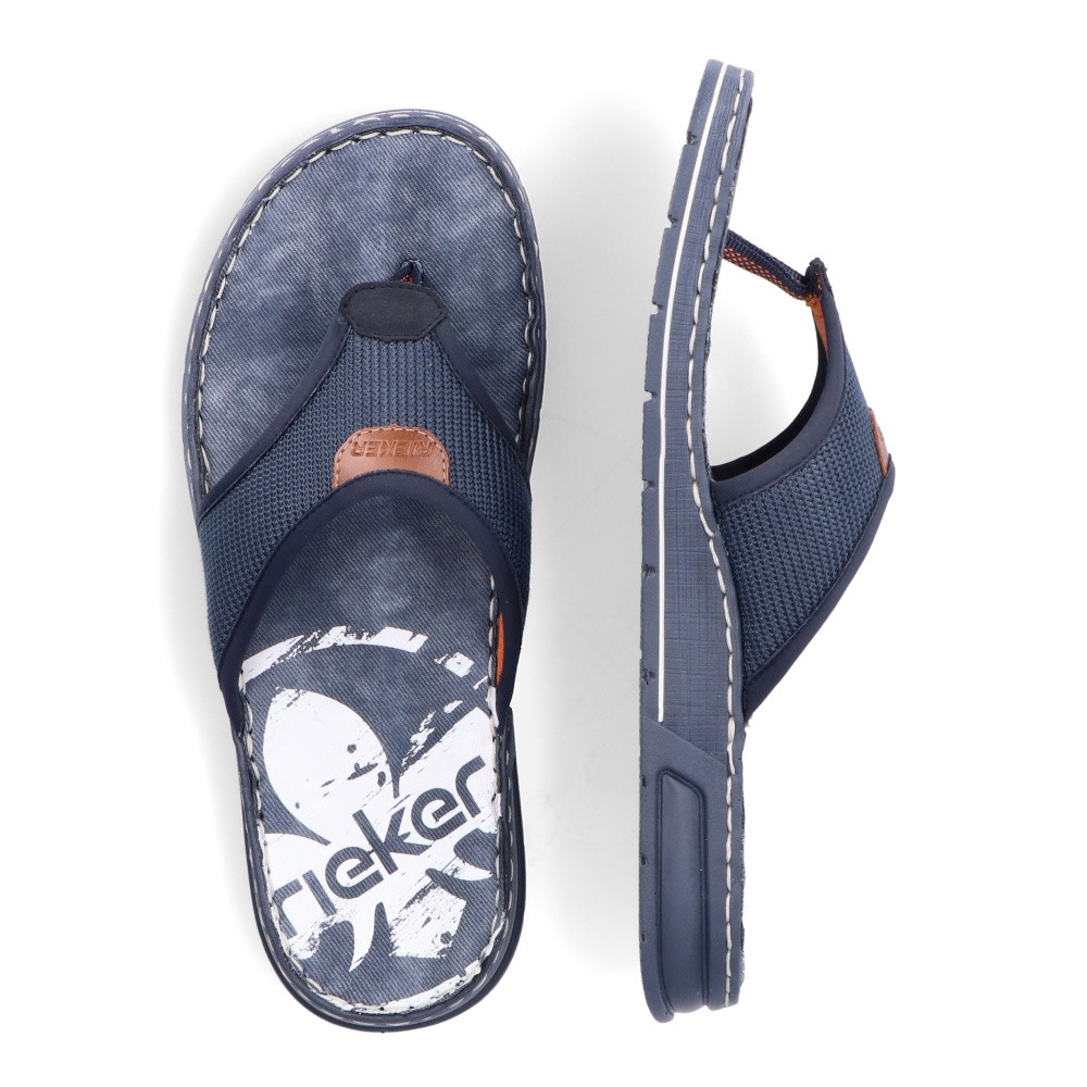 detail Pánské žabky RIEKER RIE-10200961-S2 modrá