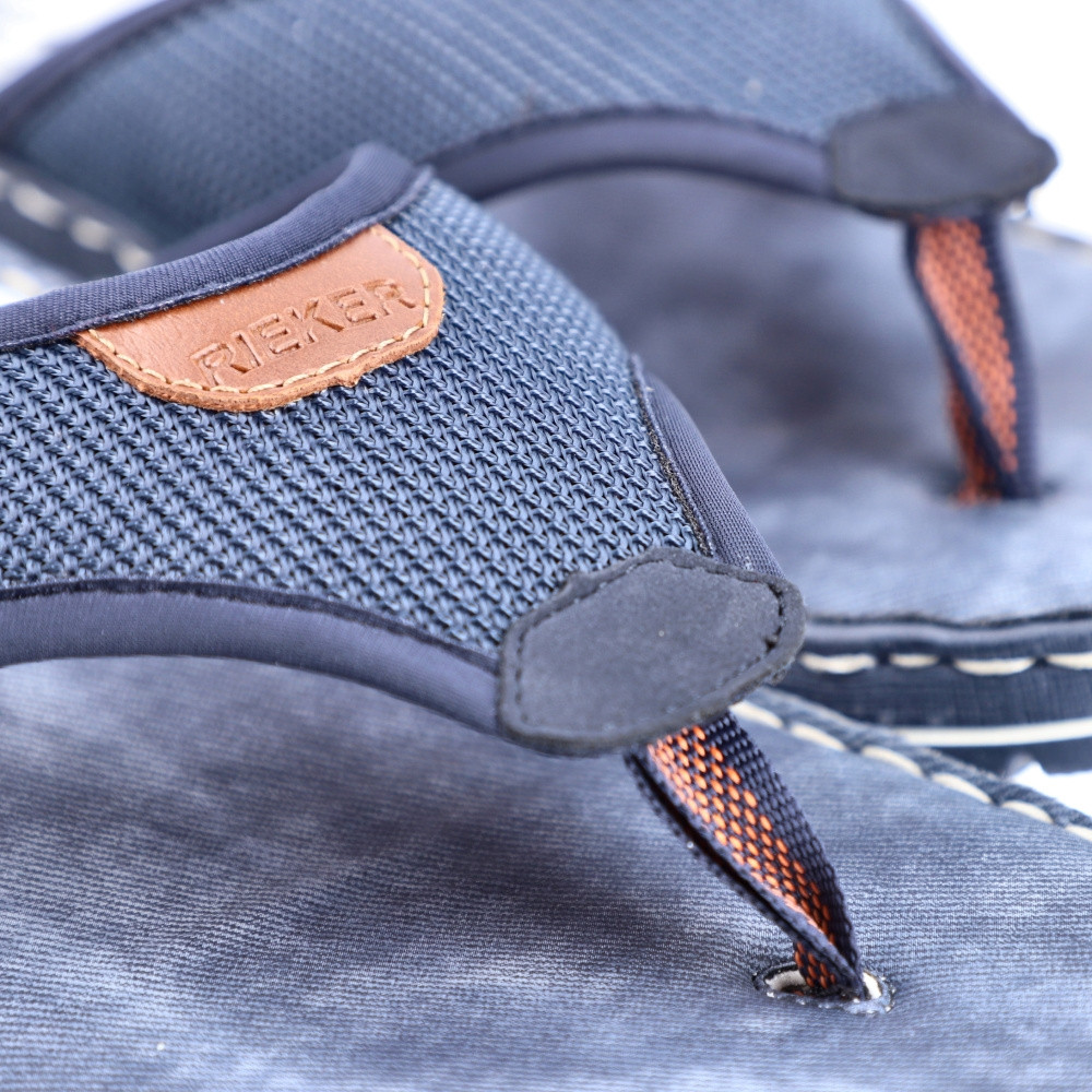 detail Pánské žabky RIEKER RIE-10200961-S2 modrá