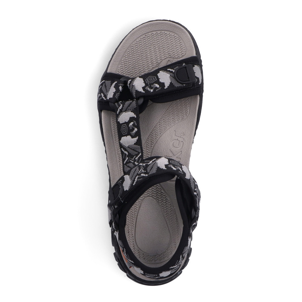 detail Pánské sandály RIEKER RIE-10200970-S2 černá