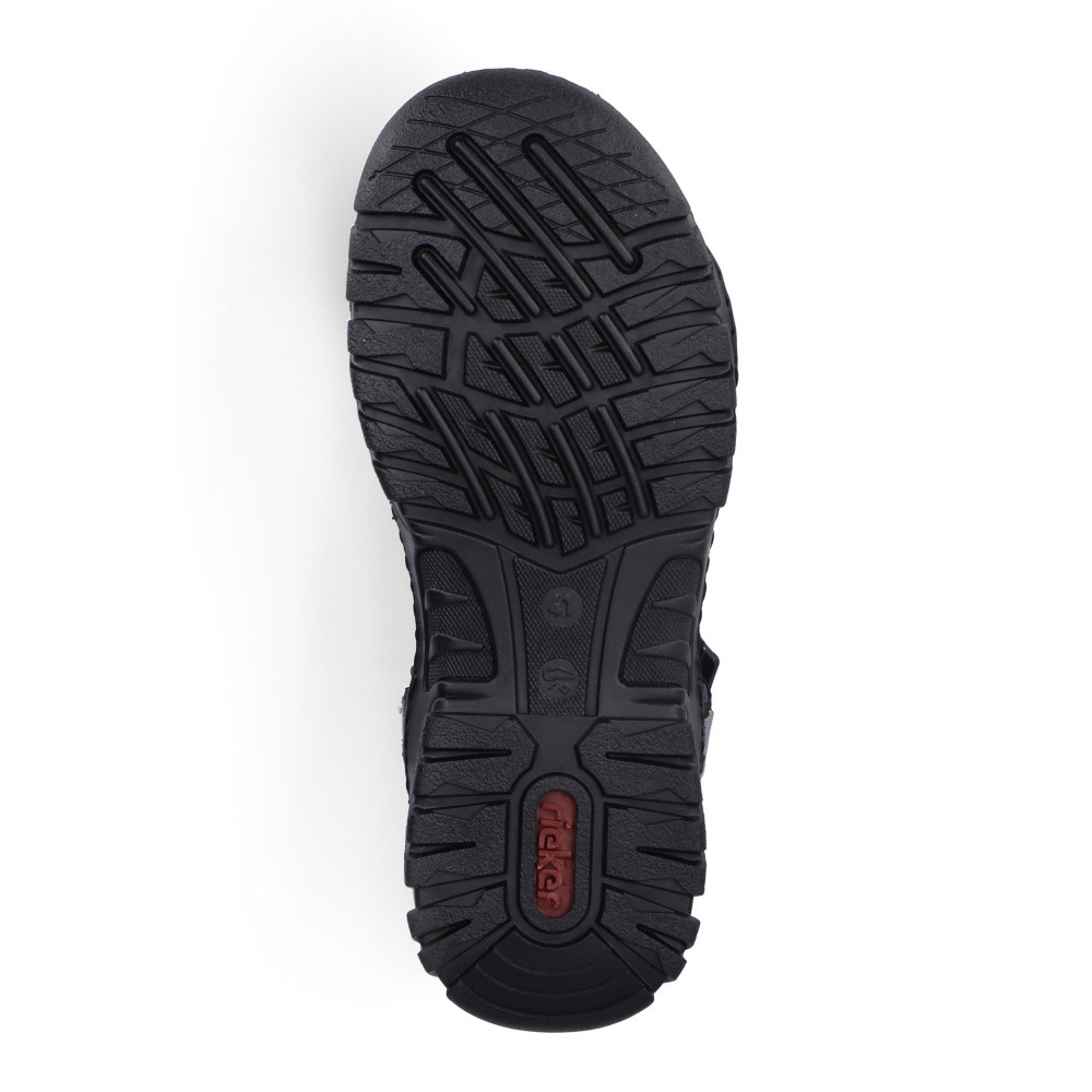 detail Pánské sandály RIEKER RIE-10200970-S2 černá