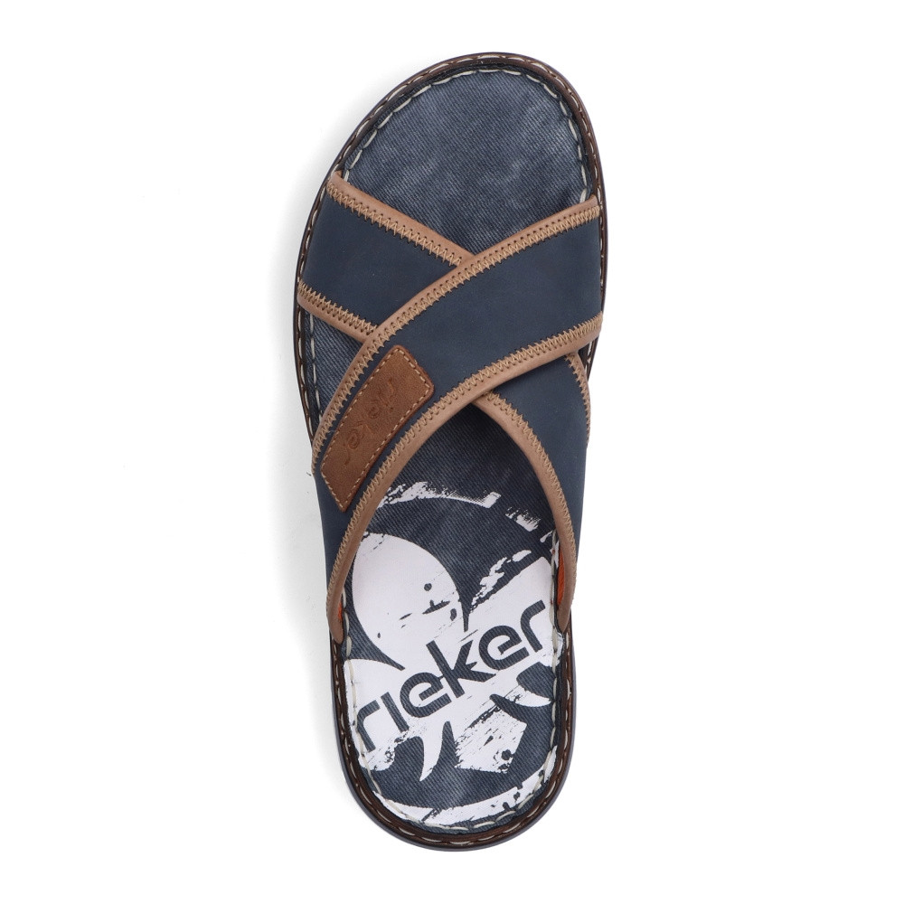 detail Pánské nazouváky RIEKER RIE-10200972-S2 modrá