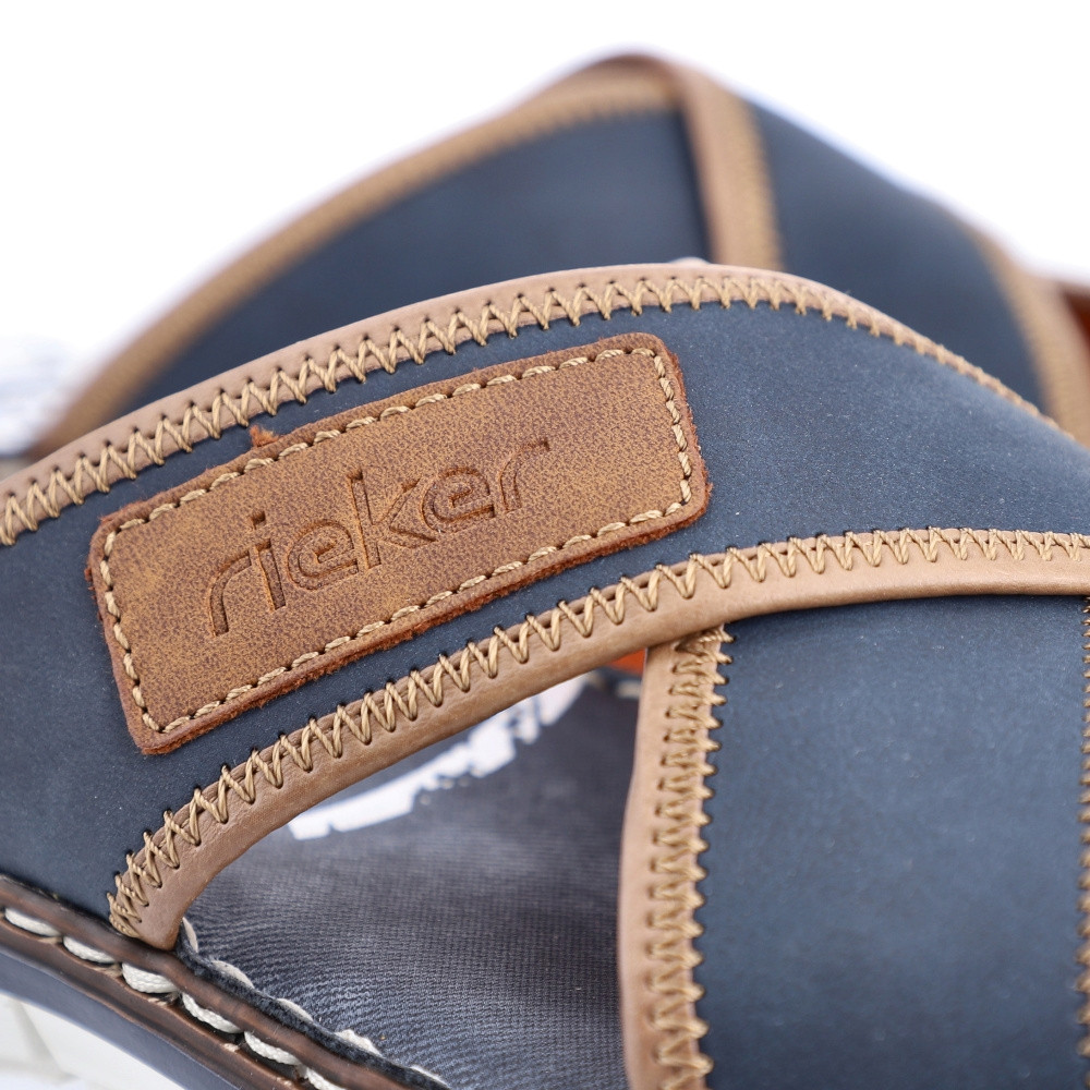 detail Pánské nazouváky RIEKER RIE-10200972-S2 modrá