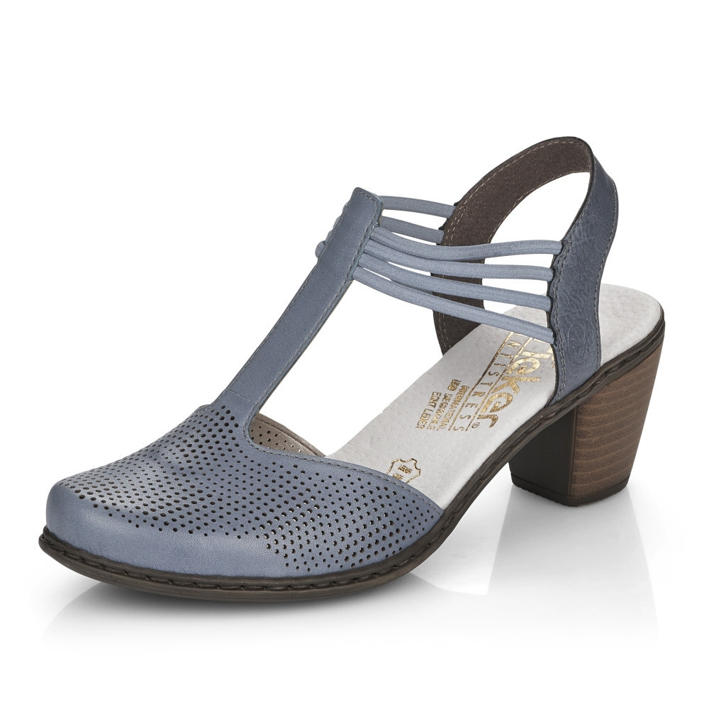 detail Dámské sandály RIEKER RIE-10200974-S2 modrá