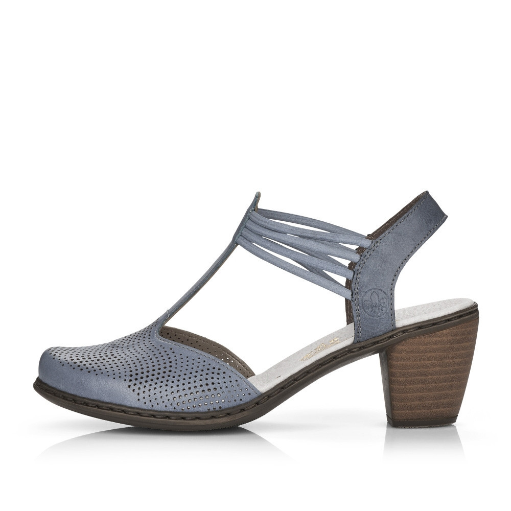 detail Dámské sandály RIEKER RIE-10200974-S2 modrá