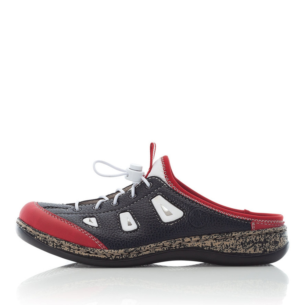 detail Dámské nazouváky RIEKER RIE-10200977-S2 modrá