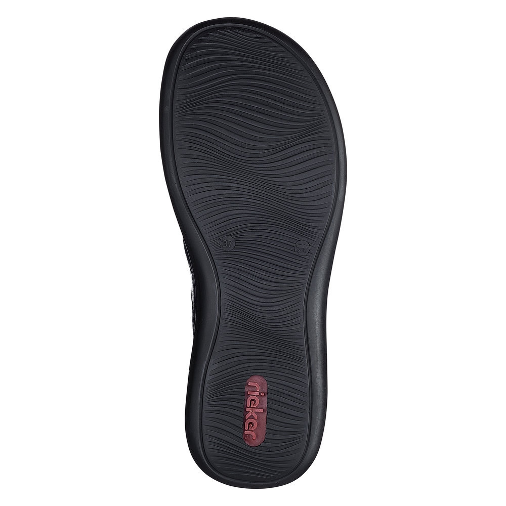 detail Dámské nazouváky RIEKER RIE-10200977-S2 modrá