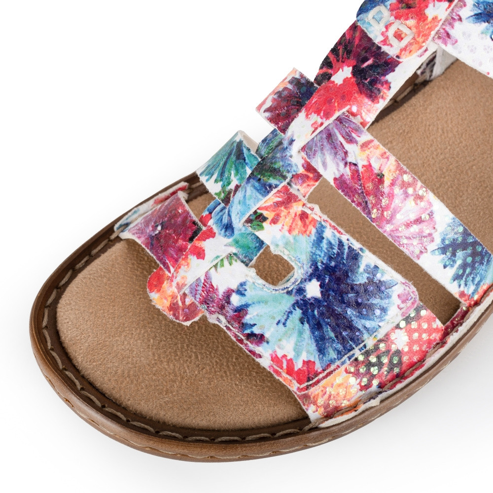 detail Dámské sandály RIEKER RIE-10200985-S2 multicolor