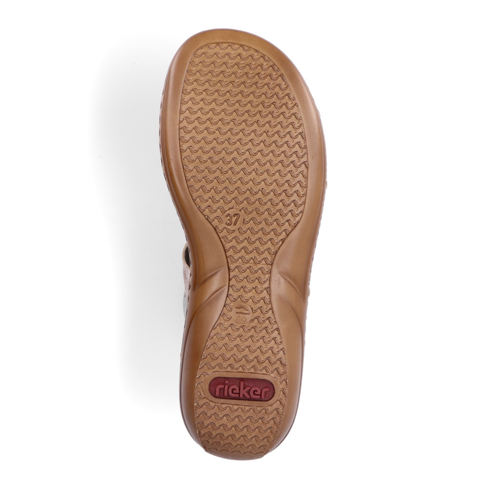 detail Dámské nazouváky RIEKER RIE-10200990-S2 růžová