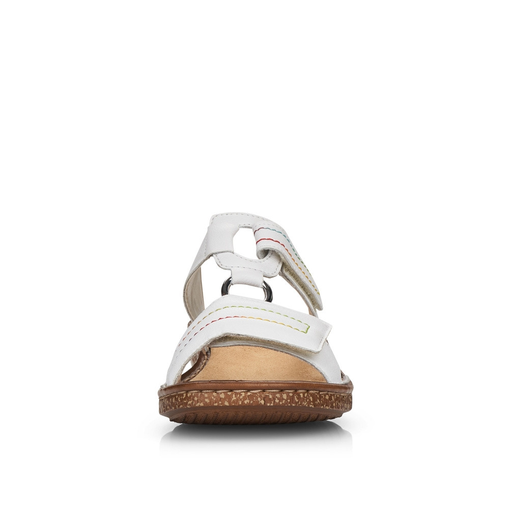 detail Dámské nazouváky RIEKER RIE-10201006-S2 bílá