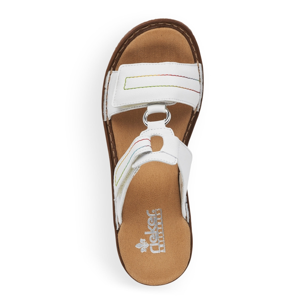 detail Dámské nazouváky RIEKER RIE-10201006-S2 bílá