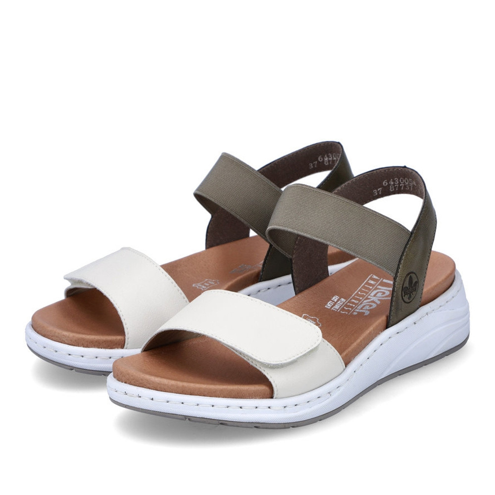 detail Dámské sandály RIEKER 64300-54 zelená S2