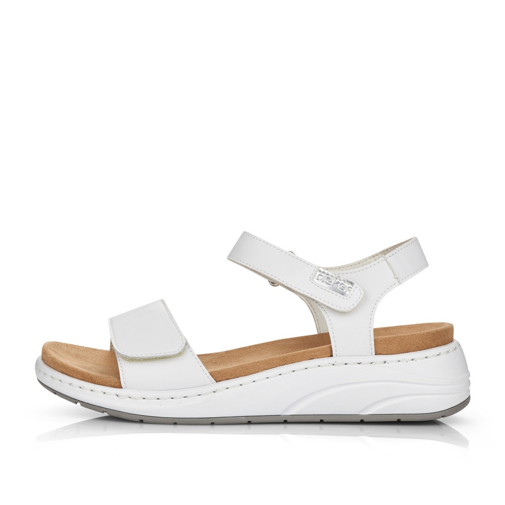 detail Dámské sandály RIEKER RIE-10201020-S3 bílá