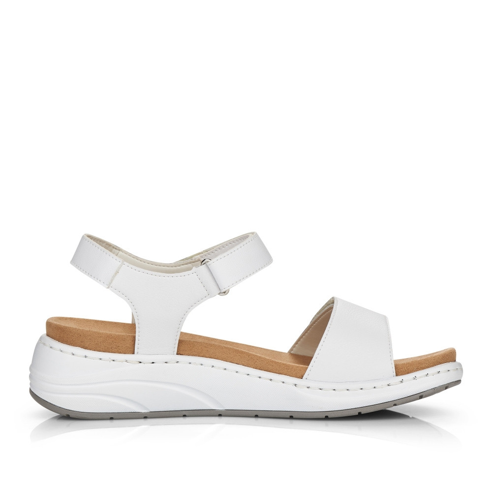 detail Dámské sandály RIEKER RIE-10201020-S3 bílá