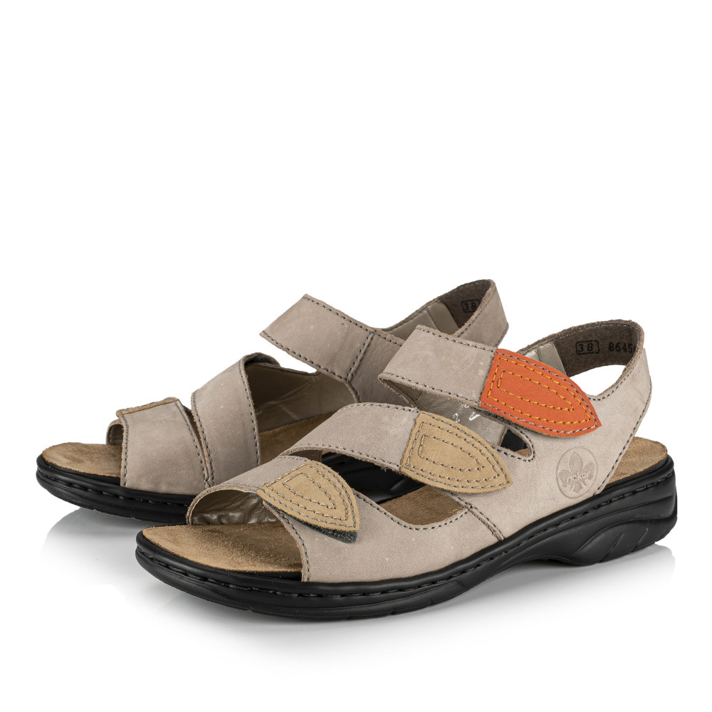 detail Dámské sandály RIEKER RIE-10201022-S2 šedá