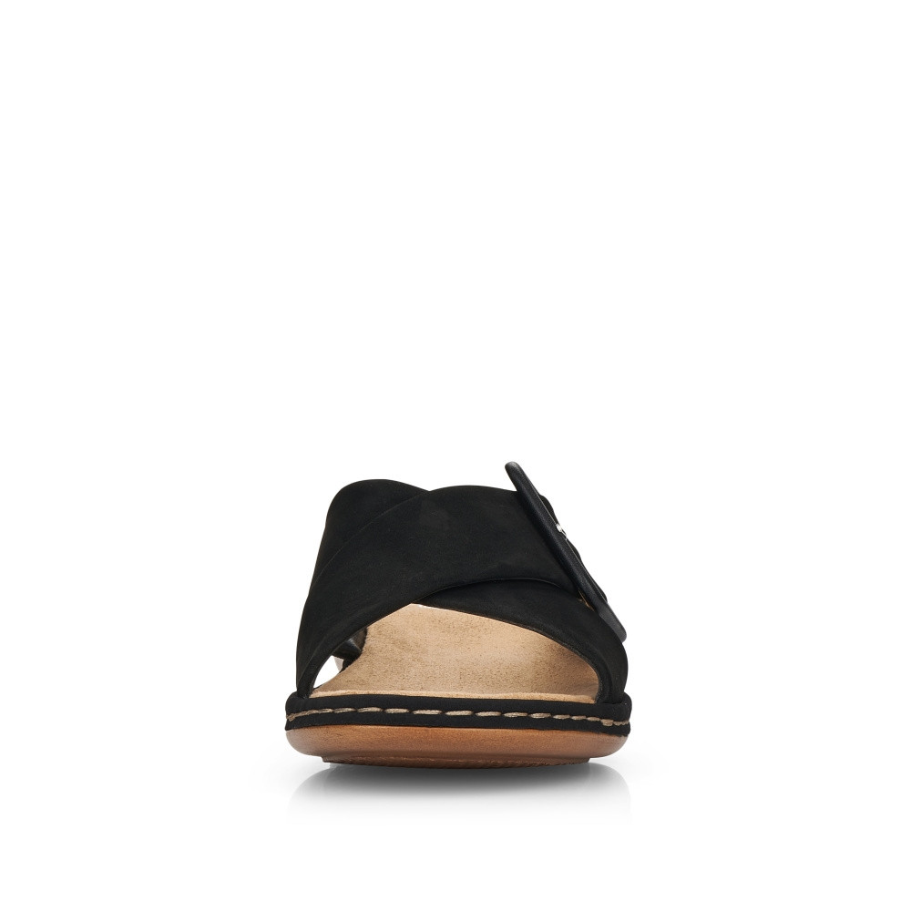 detail Dámské nazouváky RIEKER 65995-00 černá S2