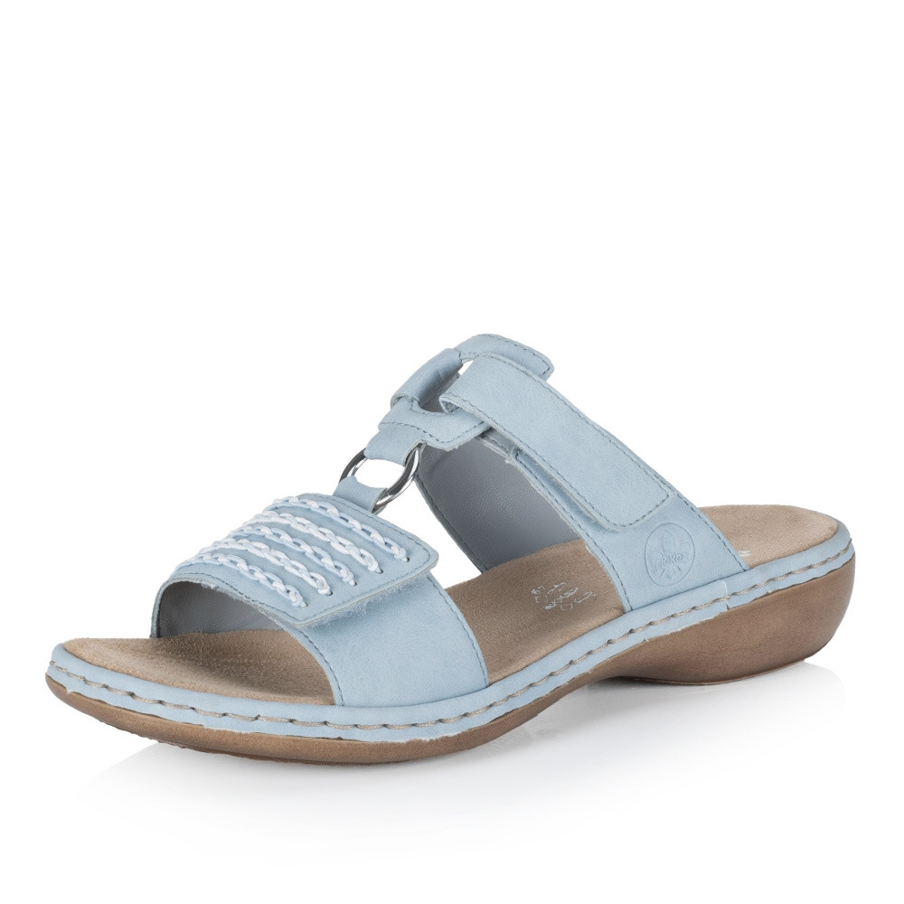 detail Dámské nazouváky RIEKER RIE-10201034-S2 modrá